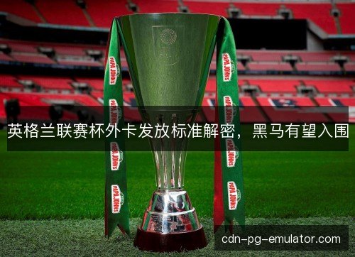 英格兰联赛杯外卡发放标准解密，黑马有望入围